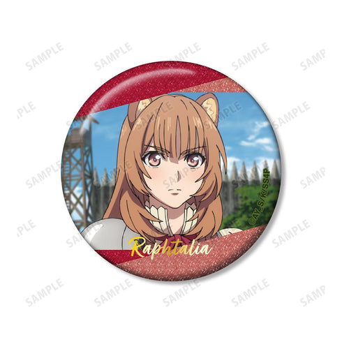 『盾の勇者の成り上がり Season 4』ラフタリア 場面写グリッター缶バッジ3個セット